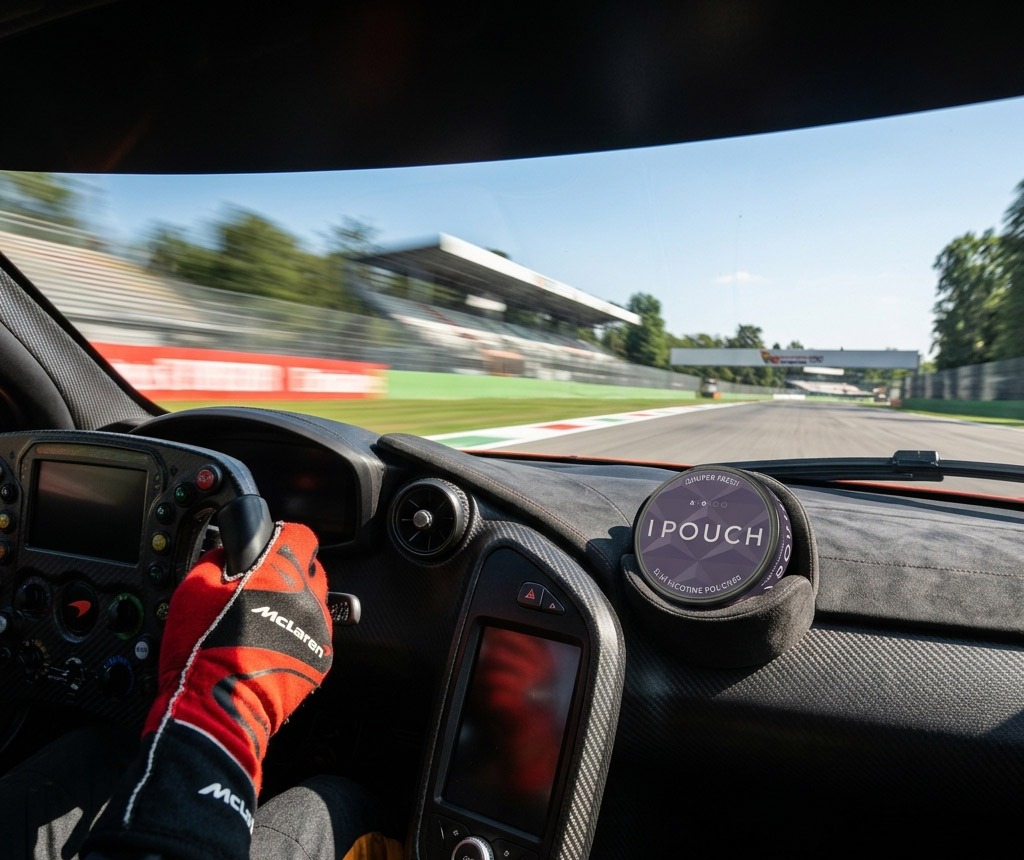 Juniper Fresh IPOUCH in a racing environment
